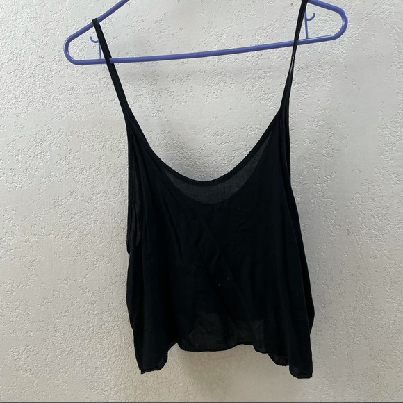 BRANDY MELVILLE BLACK TANK TOP - Picture 2 of 4